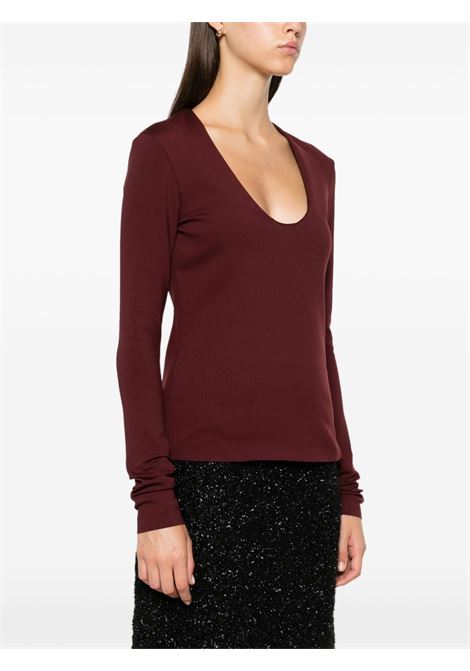 Bordeaux Scuba sweater Philosophy - women PHILOSOPHY DI LORENZO SERAFINI | 120371280106